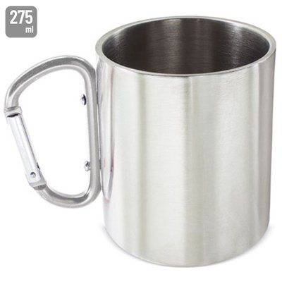 Taza Aventura Inox con Mosquetón PT