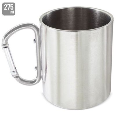 Taza Aventura Inox con Mosquetón
