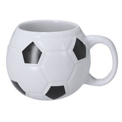 Taza balón de futbol Neg