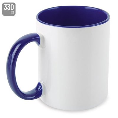 Taza Bicolor Sublimación 330ml Pack 36