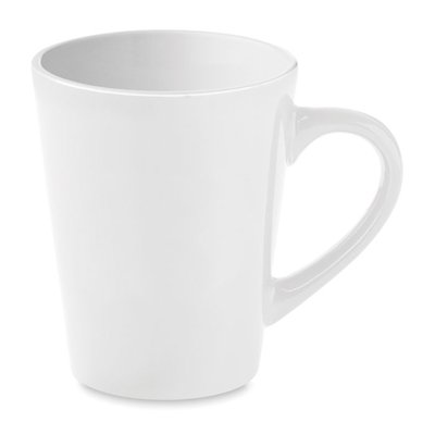 Taza cerámica de 180 ml personalizable Blanco
