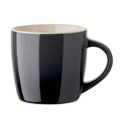 Taza de cerámica 300 ml Gris Piedra