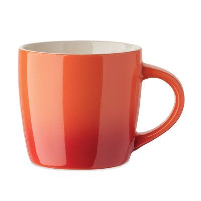 Taza de cerámica 300 ml Naranja