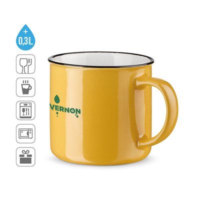 Taza de cerámica de 340 ml
