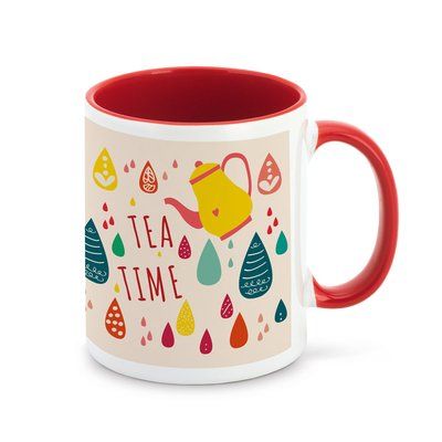 Taza de cerámica 350mL con caja de regalo