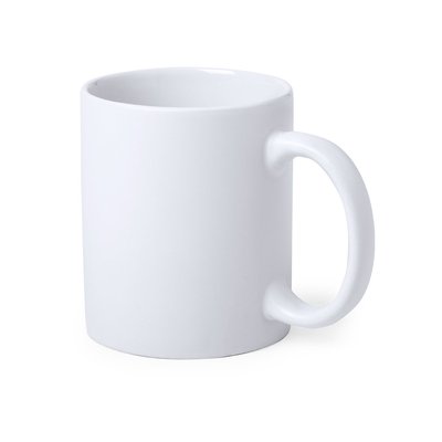 Taza Cerámica 350ml Mate Sublimable Bla