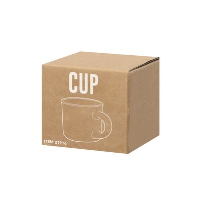 Taza cerámica 85ml vintage bicolor sublimación