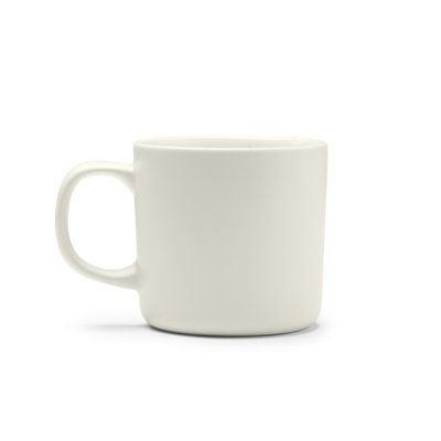 Taza de cerámica acabado mate 300 ml Beige Talla Única Adulto