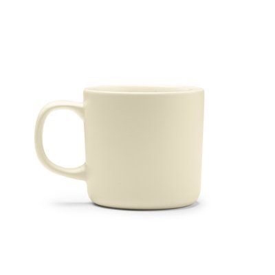 Taza de cerámica acabado mate 300 ml Beige