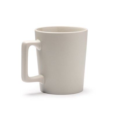 Taza cerámica con asa cuadrada 400ml