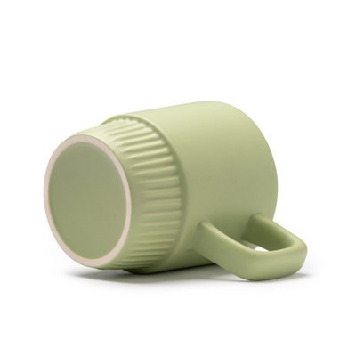 Taza de cerámica con base biselada 300ml
