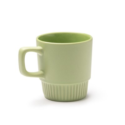 Taza de cerámica con base biselada 300ml