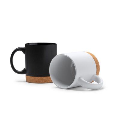 Taza de cerámica con base extraíble
