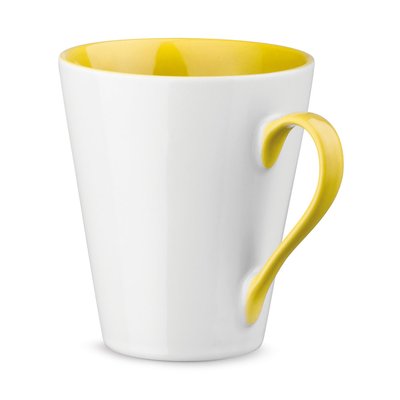 Taza Cerámica Bicolor 320mL Lavavajillas