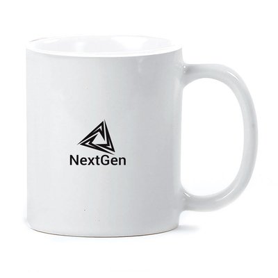 Taza Cerámica Blanca 300ml para Vitrificar.