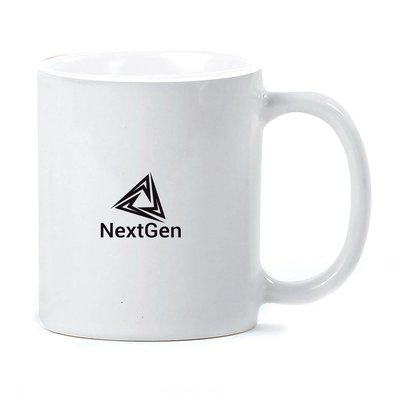 Taza Cerámica Blanca 300ml para Vitrificar.
