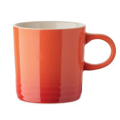Taza de cerámica con capacidad 290ml Naranja