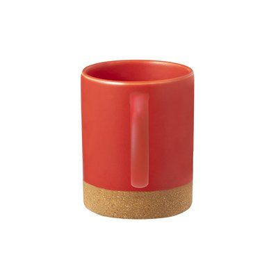 Taza Cerámica/Corcho 350ml Colores