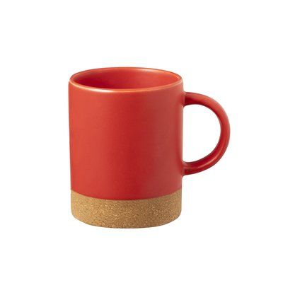 Taza Cerámica/Corcho 350ml Colores
