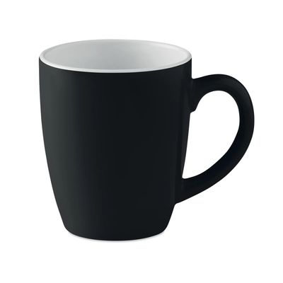 Taza cerámica de color 300 ml. personalizable en 360º