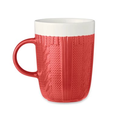 Taza Cerámica diseño de Punto Rojo