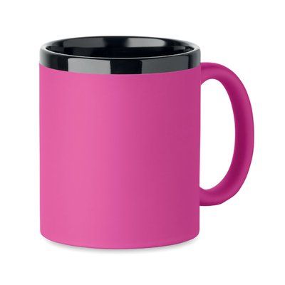 Taza de cerámica especial para láser 300 ml Fucsia