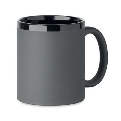 Taza de cerámica especial para láser 300 ml Gris Piedra