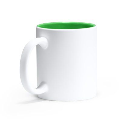 Taza cerámica ideal para láser y acabado mate