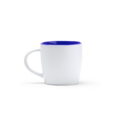 Taza de cerámica con interior de color Royal TALLA ÚNICA ADULTO