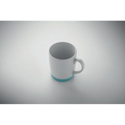 Taza cerámica mate 300ml con base de silicona