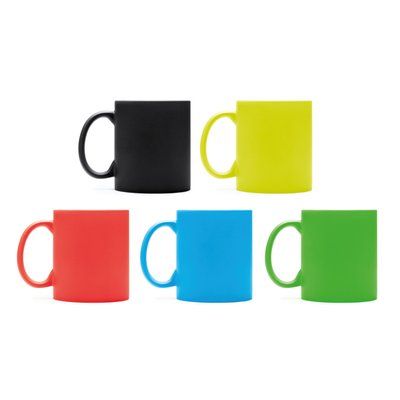 Taza cerámica mate ideal láser