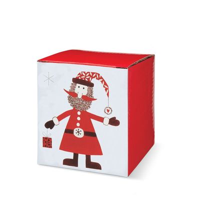 Taza Cerámica Papá Noel 250ml con Cuchara