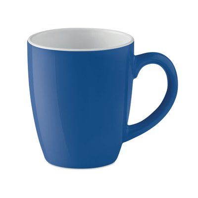 Taza cerámica personalizable de color 300 ml Azul Royal