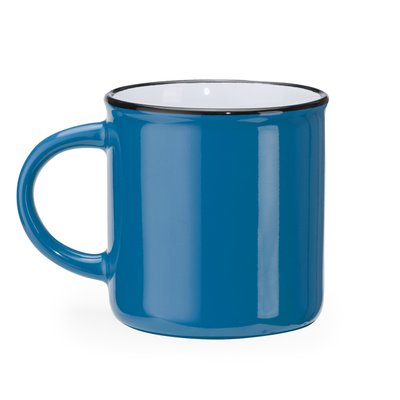 Taza de cerámica retro 300ml Royal Claro/Blanco