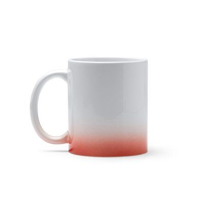 Taza de cerámica sublimable Rojo Talla Única Adulto