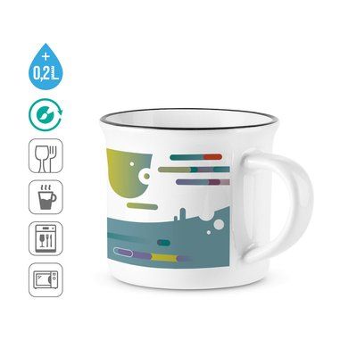 Taza cerámica para sublimación 280 ml