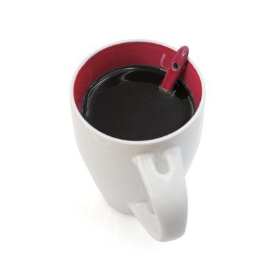 Taza cónica personalizable con cuchara