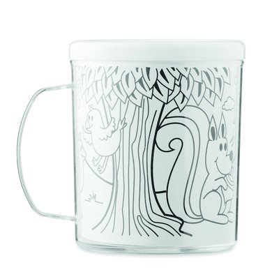 Taza Creativa 280 ml para Colorear