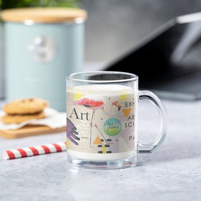 Taza Cristal 350ml para Serigrafía