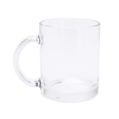 Taza de cristal para sublimación Transparente Talla Única Adulto
