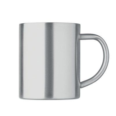 Taza doble pared acero reciclado 260 ml