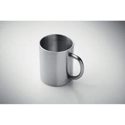 Taza doble pared acero reciclado 260 ml
