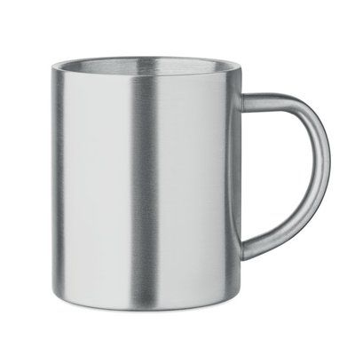 Taza doble pared acero reciclado 260 ml