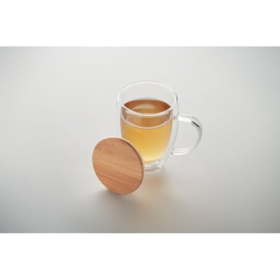 Taza Doble Pared con Tapa