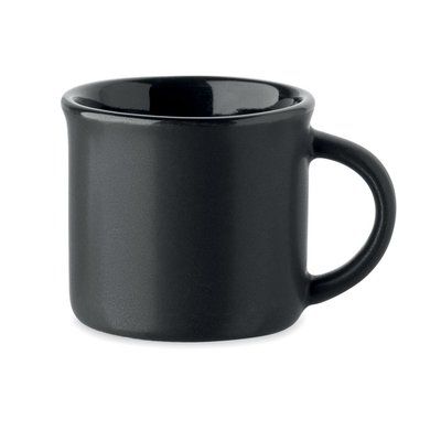 Taza espresso de cerámica Negro