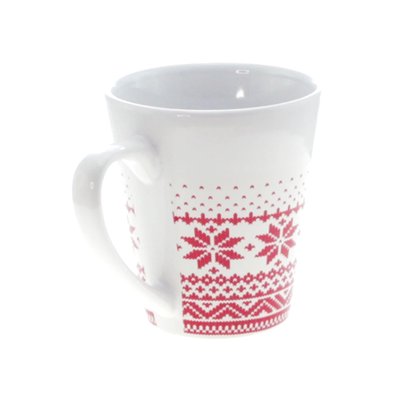 Taza invernal cónica personalizable