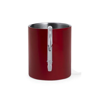 Taza Mate Doble Pared Asa Mosquetón 300ml