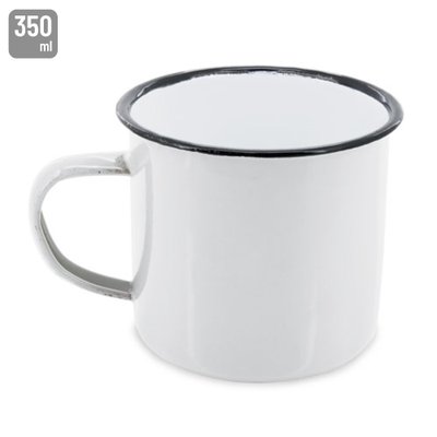 Taza Metal Esmaltado Retro con Irregularidades BL