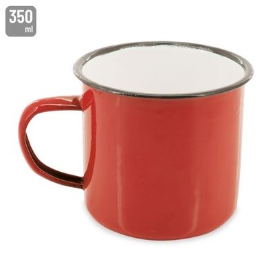 Taza Metal Esmaltado Retro con Irregularidades