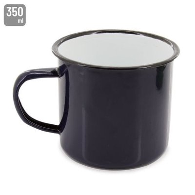 Taza Metal Esmaltado Retro con Irregularidades